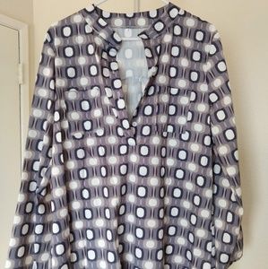 Three quarter sleeve blouse
